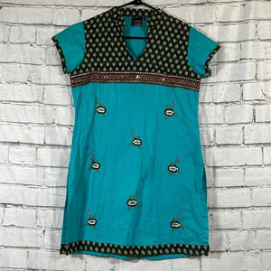 Women’s FFU Indian Kurti short sleeve Large